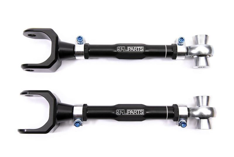 Tesla Model Y Suspension Control Arm Link - Rear Upper - SPL Parts - Adjustable - Blue - `17-`27